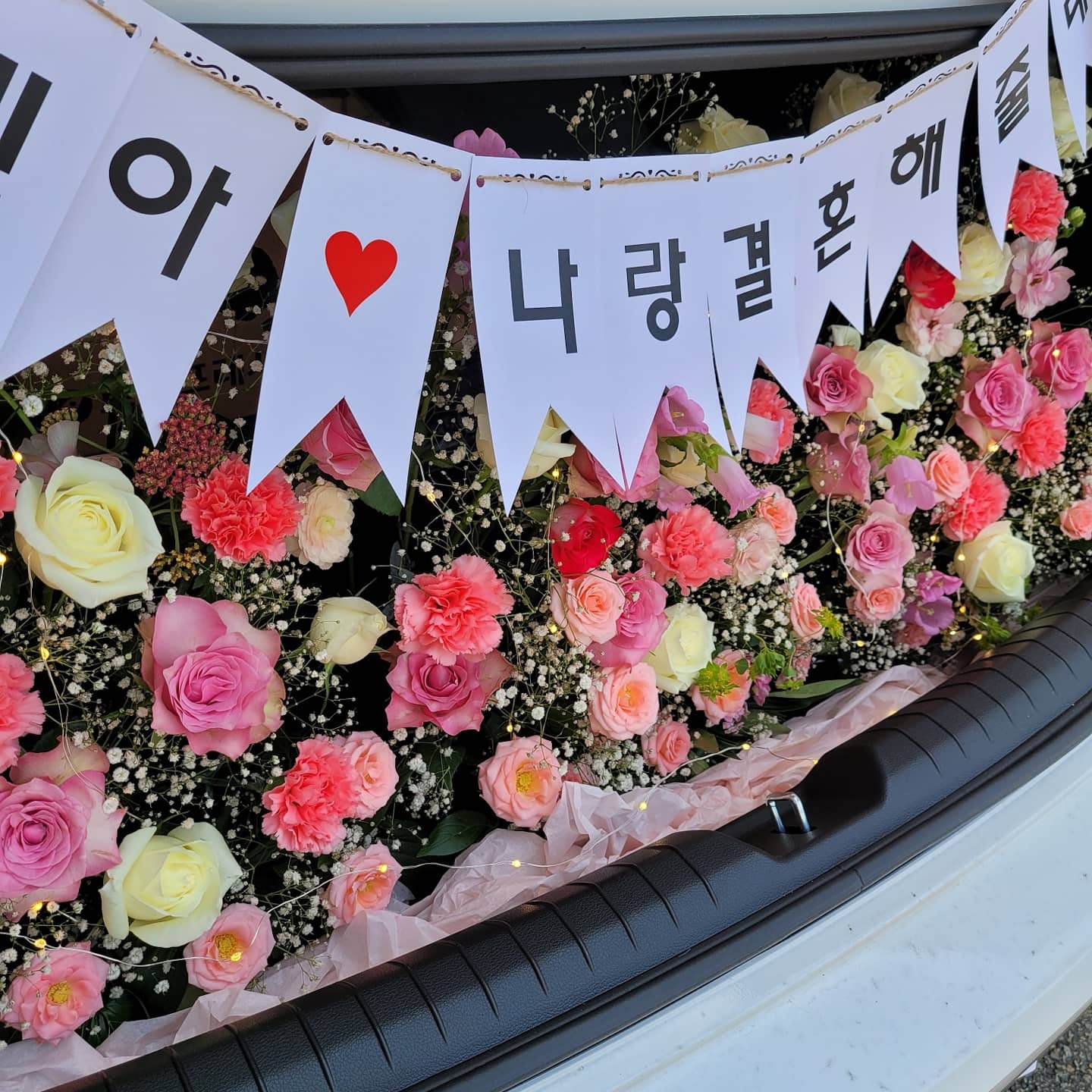 나랑  결혼해 줄래?